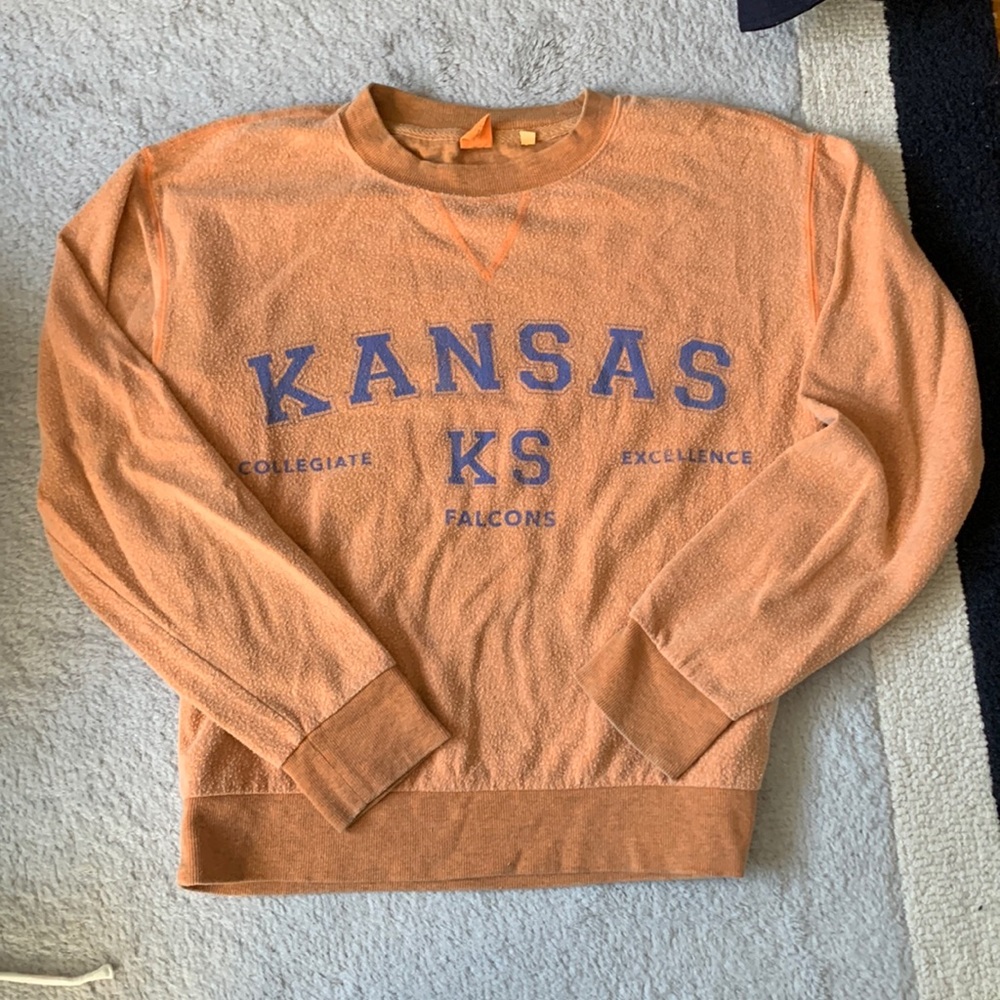 Fleece front Kansas Sweatshirt